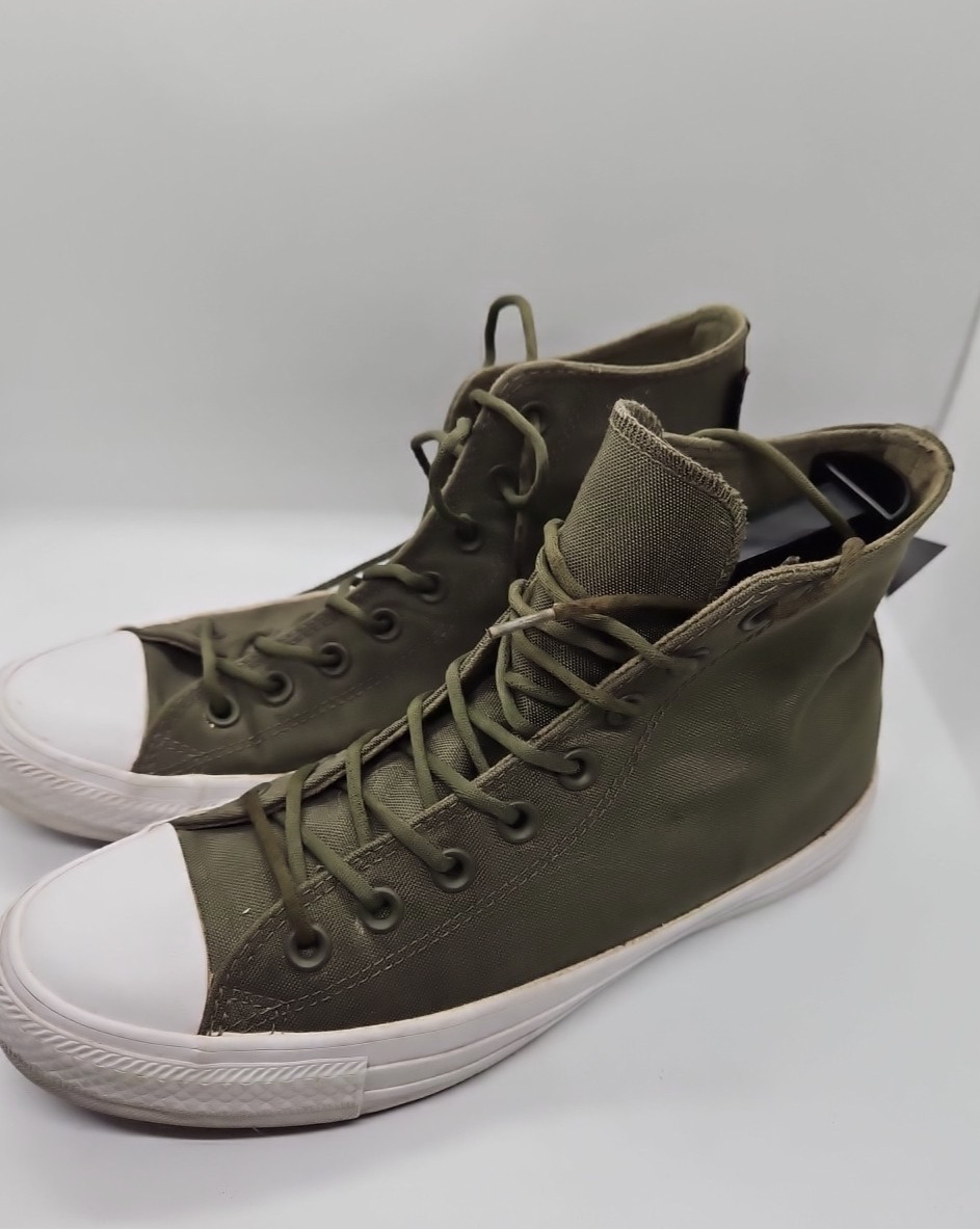 Converse Chuck Taylor All Star Army Green Cordura Fabric High Tops mens 7/w 8