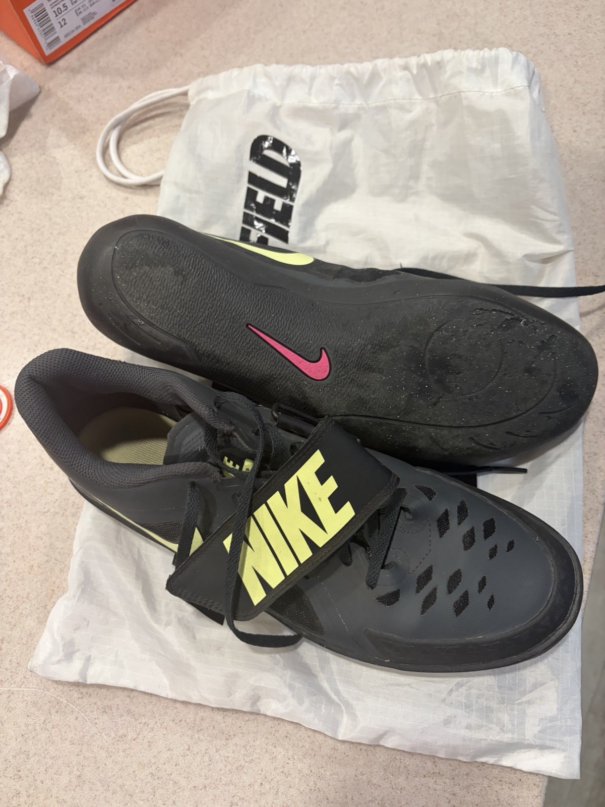Slightly Used Nike Zoom Rival SD2 11.5 Men’s Throwing Shoes