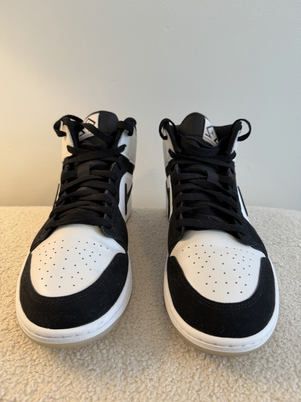 Jordan Air Jordan 1 Mid SE Diamond Black/White Men’s Sneakers DH6933-100 2022