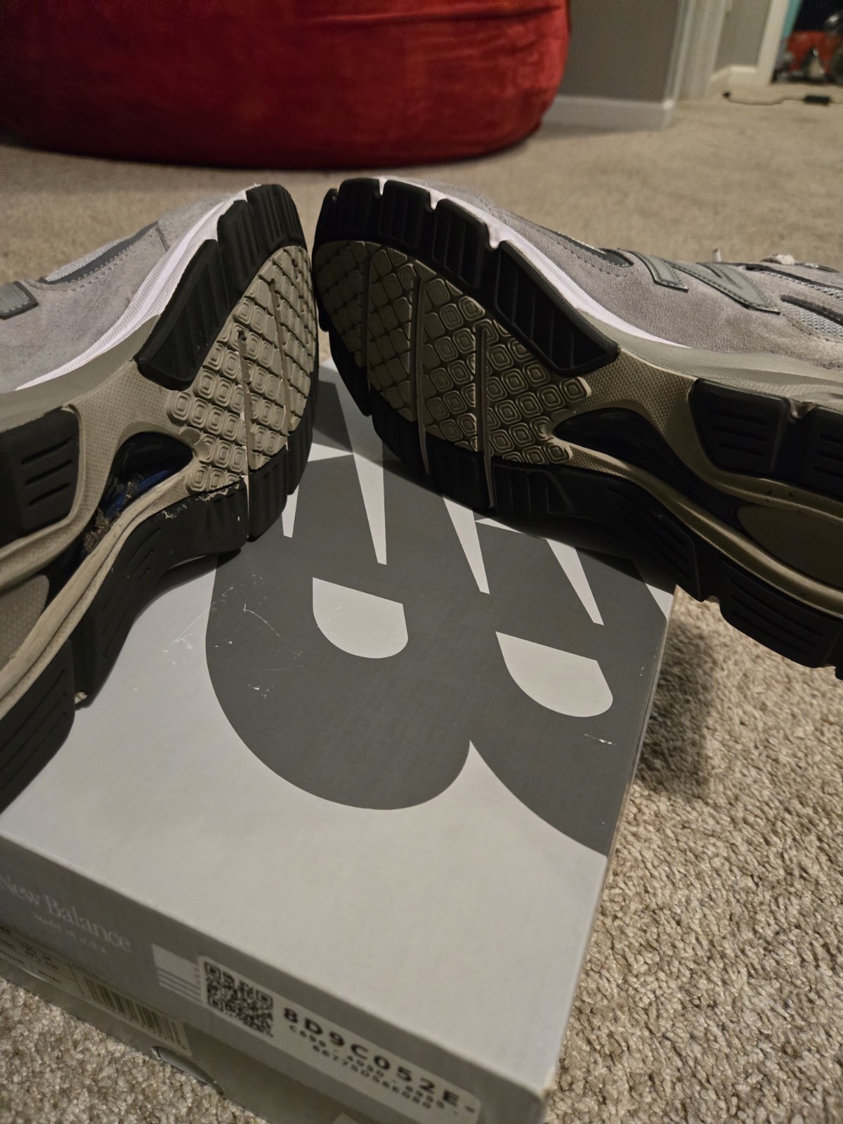 New Balance U990GR4 Men’s Grey Shoes Size 13